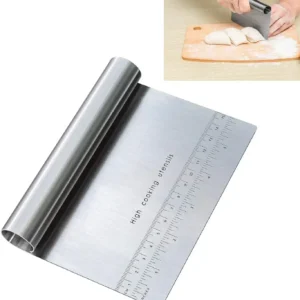 Stainless Steel Cake Scraper 1